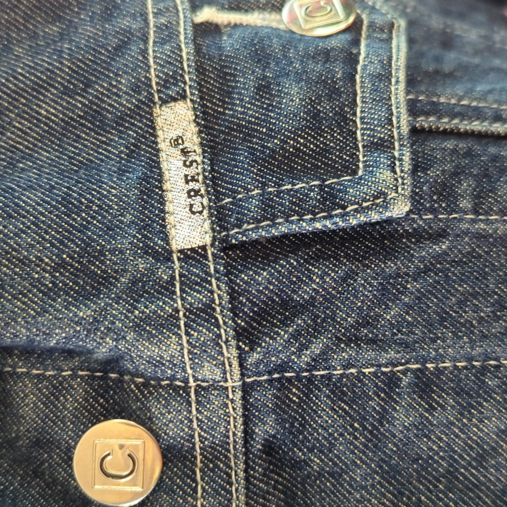 Crest Jeans Denim Jacket Sz XL - Picture 4 of 8